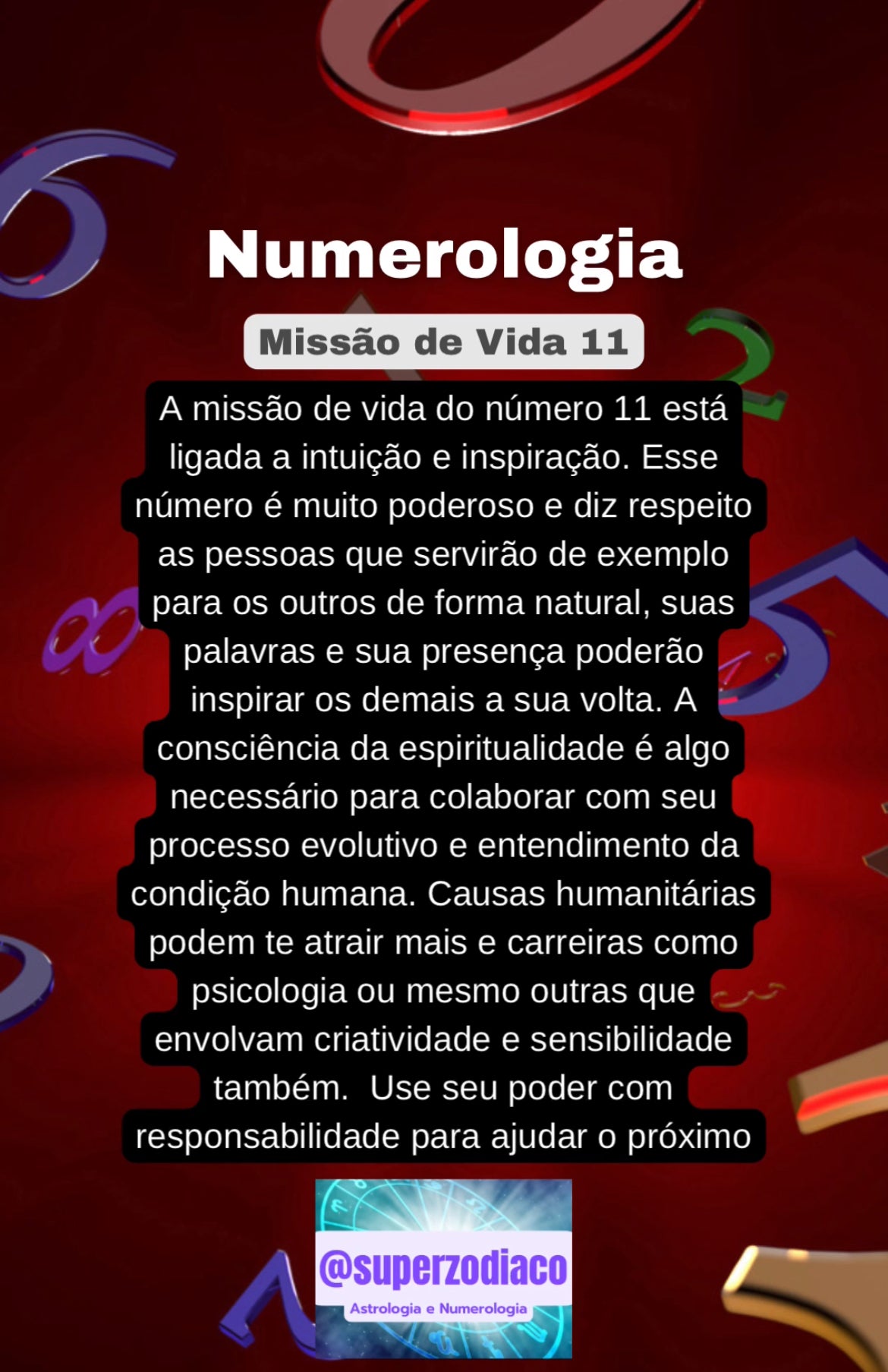 Mapa Numerológico